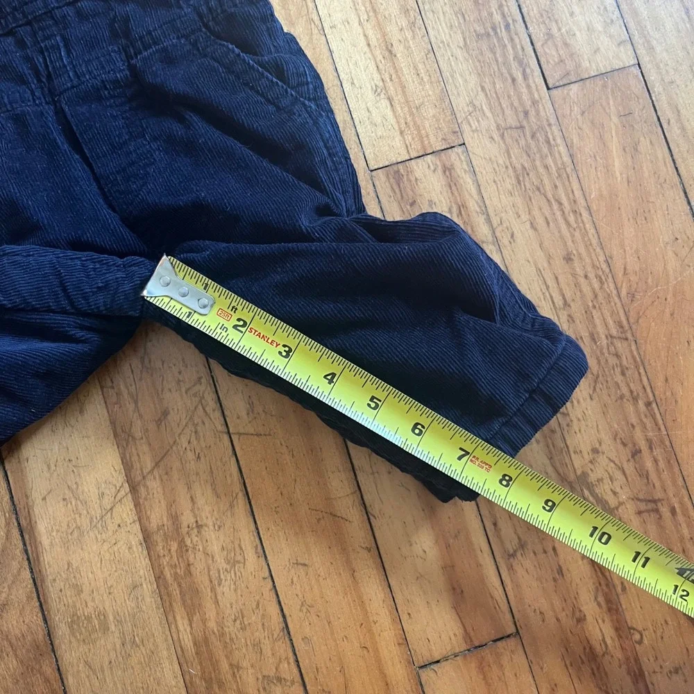 OshKosh B'gosh VestPak Navy Blue Corduroy Overalls Kids 6-9 Months